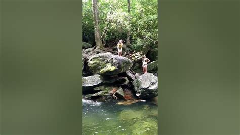 Cliff Jumping On Skinny Dip Falls Youtube