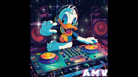 Dj Donald Duck Animation Ft Thomas Oven Event Horizon Melodictechno