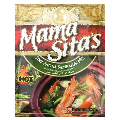 Mama Sita S Sinigang Sa Sampalok HOT Mix 50g Grocery From Kuya S Tindahan UK