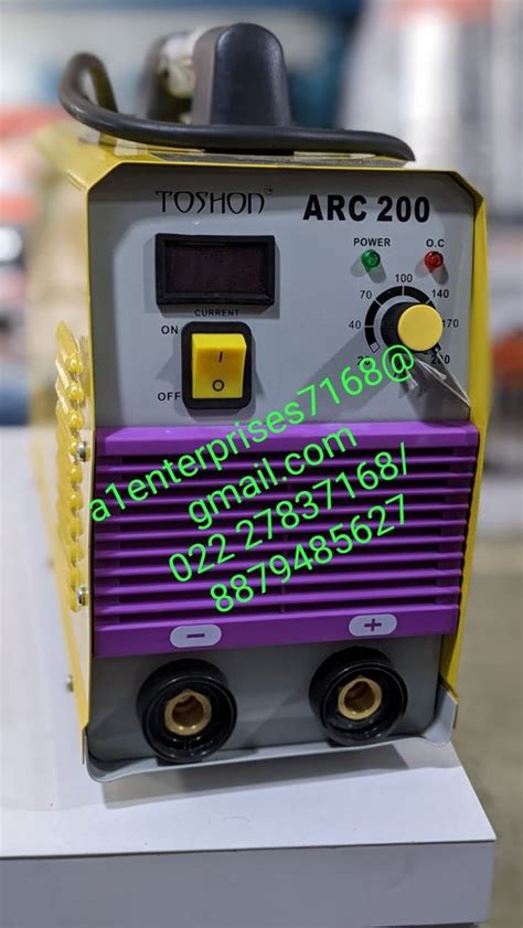 Toshon Arc Welding Machines 200 Arc At Rs 7500 Welding Machine In Navi Mumbai Id 26177153455