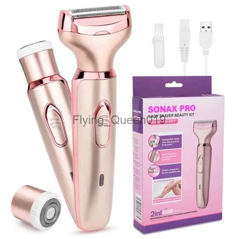 Cordless Electric Lady Pubic Hair Shaver Female For Wet Dry Grooming Rechargeable Bikini Trimmer