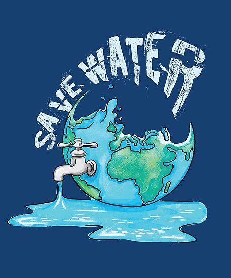 Earth Save Water Poster