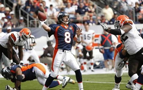 Denver Broncos Release Quarterback Kyle Orton Cleveland