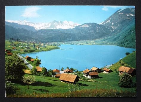 LUNGERN Lungernsee Mit Wetterhorn Gruppe Kaufen Auf Ricardo