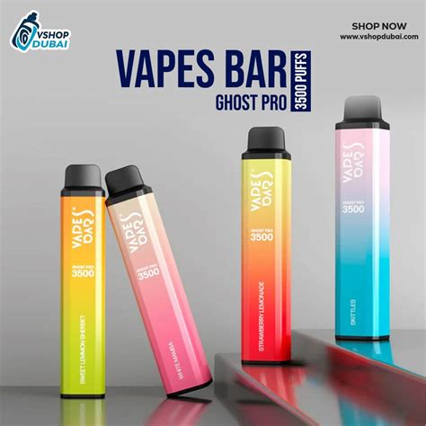 Vapes Bars Ghost Pro 3500 Puffs Disposable In Dubai Vape Shop Dubai