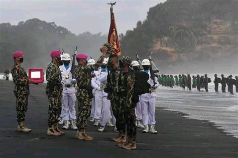 Setelah Resmi Menyandang Baret Ungu Kebanggaan Korps Marinir