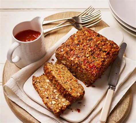 Nut Roast Recipe In 2020 Bbc Good Food Recipes Vegetarian Loaf