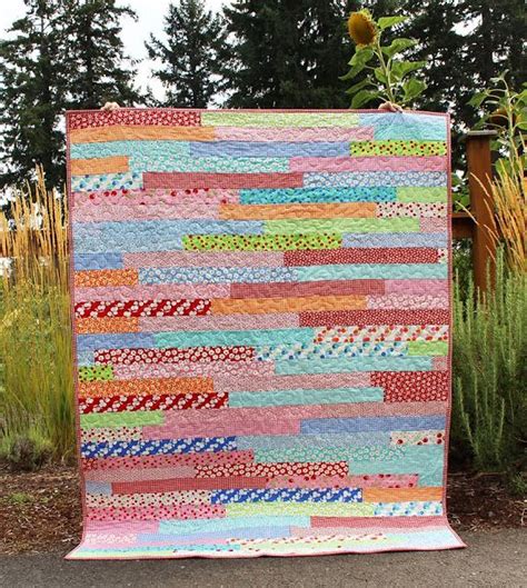 Jelly Roll Race Quilt A Fun And Fast Project