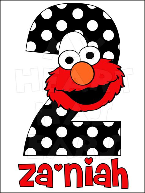 Elmo Cookie Monster Face Sesame Street Svg Sticker Decal Clip Art Library