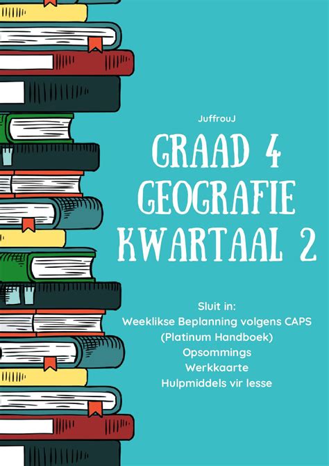 Gr Geografie Kwartaal Beplanning Met Werkkaarte En Hulpmiddels Teacha