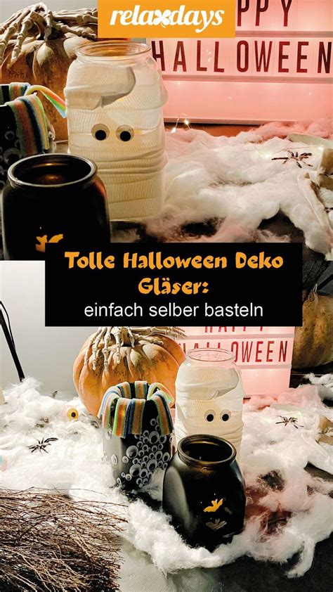 Halloween Dekoration Mit Schaurig Sch Nem Zubeh R Von Relaxdays