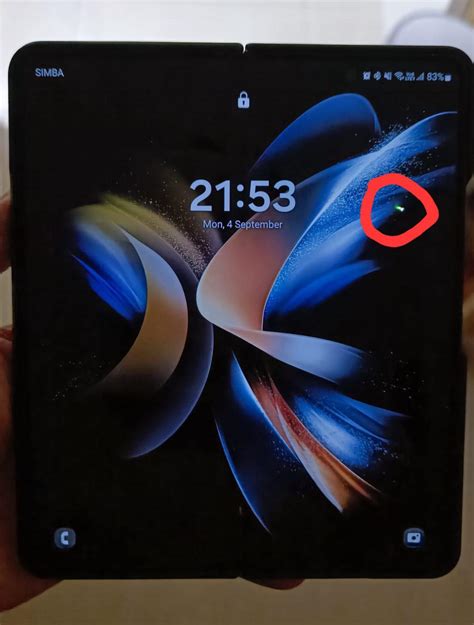 Fold 4 inner screen damage -> need to upgrade to fold 5? : r/GalaxyFold