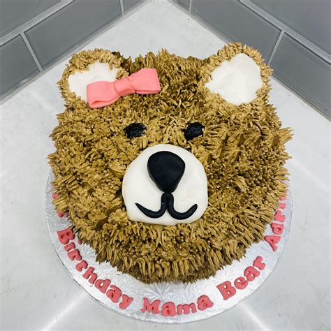 Happy Birthday Bear Cake