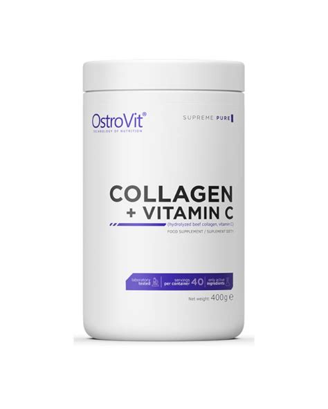 Ostrovit Collagen Vitamin C Opakowanie G E Forma