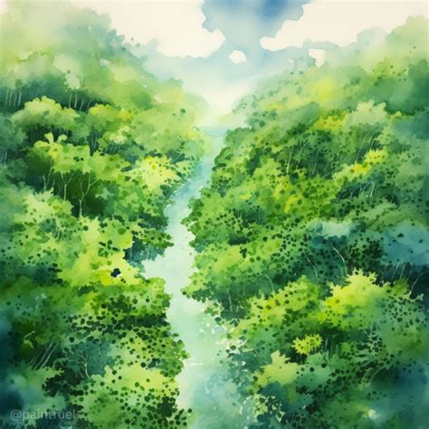 50+ Watercolor Jungle Painting Inspiration Ideas Tips & Tutorials [Art ...