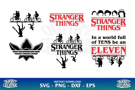 Stranger Things Svg Bundle Gravectory