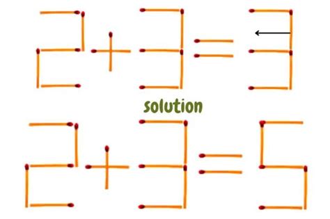 Prueba tu inteligencia mueve solo 1 fósforo en 10 segundos y resuelve