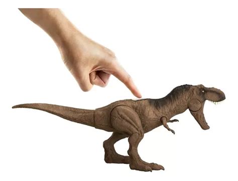 Jurassic World Tiranossauro Rex 35cm Som Articulado C Nf