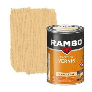 Rambo Pantser Vernis Mat Kleurloos Liter Gamma