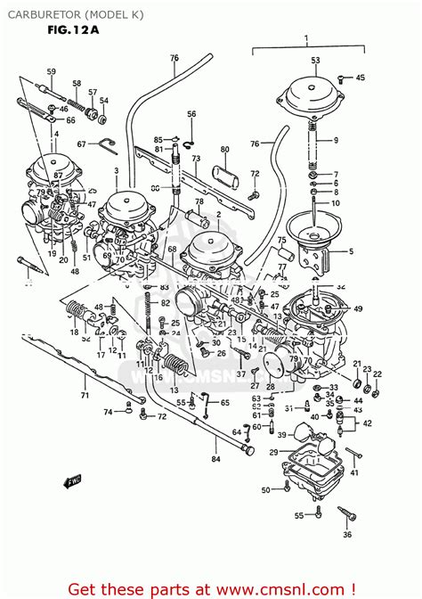 Suzuki Gsx F Katana L Usa E Carburetor Model K Buy