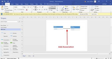 How To Create A Class Diagram Using Visio