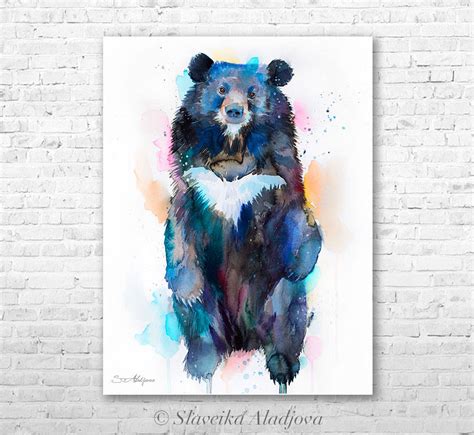 Grizzly Bear Watercolor at PaintingValley.com | Explore collection of ...