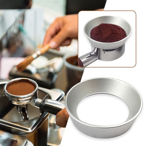 51 54 58mm Aluminium Alloy Coffee Dosing Ring Espresso Dosing Funnel