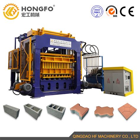 Qt12 15 Automatic Concrete Hollow Machine A Briques With New Technology