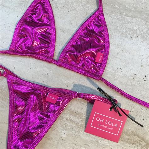 Fuchsia Galaxy Micro Bikini Spark Your Body In Shimmering Style