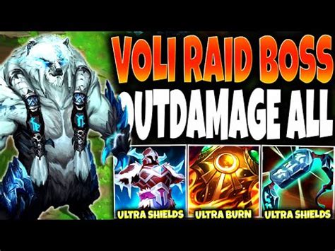 Balori Volibear The Unstoppable Top Raid Boss Lowest Kills But