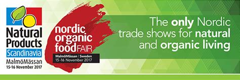 Nordic Organic Food Fair Natural Products Scandinavia 2017 Malmo