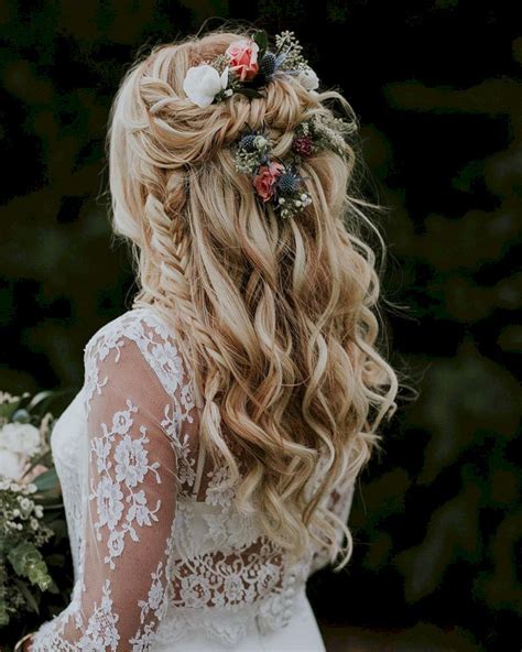 20 Marvelous Boho Wedding Hairstyle Ideas You Must To See Wedding