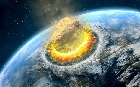 Herunterladen Erde Asteroiden Explosion Ende Der Welt Kollision