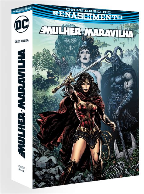 Caixa Para Mulher Maravilha Universo Dc Renascimento Box White