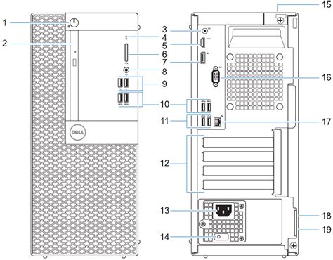 Dell OptiPlex 3050 Tower D18M Quick Start Guide | ManualsLib