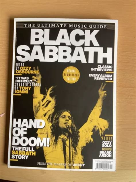 BLACK SABBATH The Uncut Magazine Ultimate Music Guide Deluxe