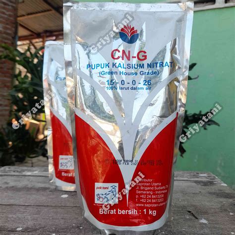 Pupuk Cng Pak Tani Kalsium Nitrat Kg Lazada Indonesia