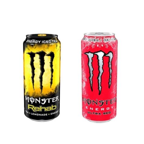 Lata Monster Energy Importado Ultra Red Ml Escorrega O Pre O