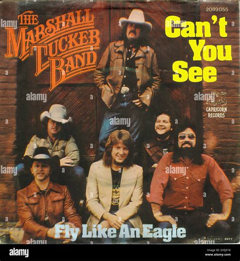 Vintage Single Record Cover Marshall Tucker Band Cant You See D