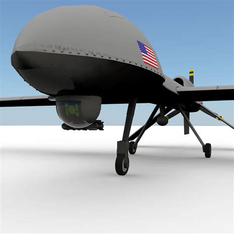 Predator Drone 3D Model $15 - .3ds .dae .fbx .max .obj - Free3D