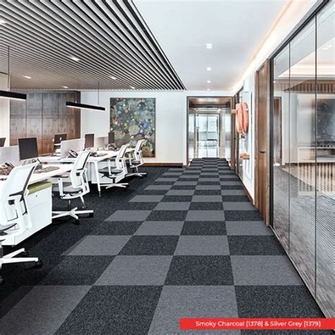 Economical Heavy Duty Commercial Carpet Tiles Nest