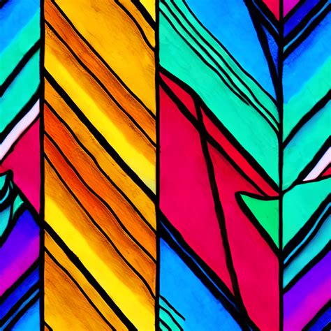 Colorful Lines Pattern · Creative Fabrica