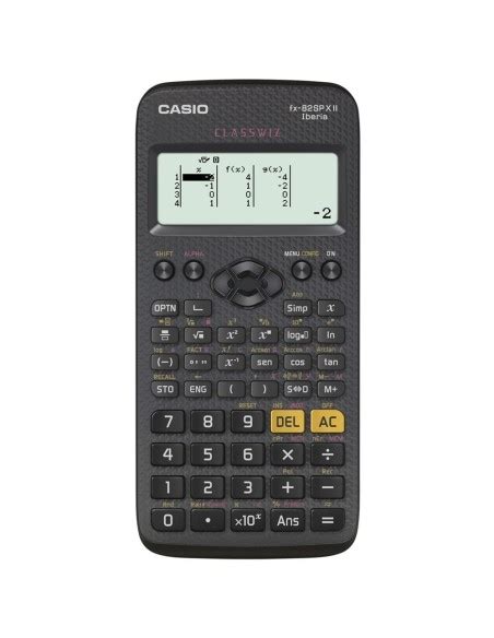 Calculadora Cient Fica Casio Fx Spx Ii Color Negro