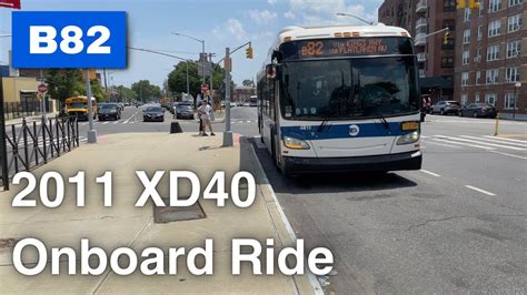 Mta Nyc Bus Onboard Xd On The B From Bay St To