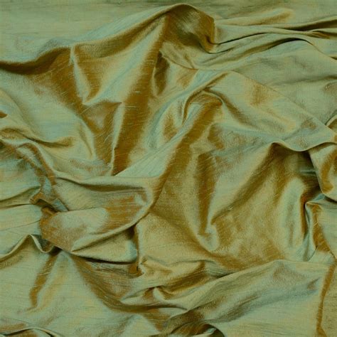 S Smoke Green Dupioni Silk Silks Unlimited