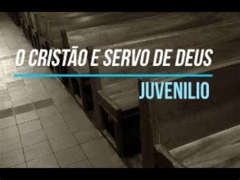 O cristão e servo de Deus Juvenilio Pr Marcello Rocha YouTube