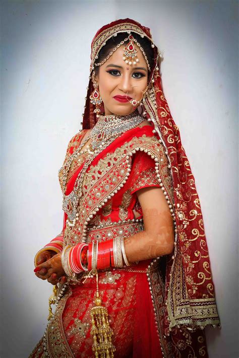 Indian Bridal Photo Shoot In Delhi Dulhan Makeup Photos Photoportray