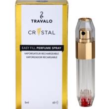 Travalo Crystal Gold Vaporizador De Perfume Recargable Gold Notino Es