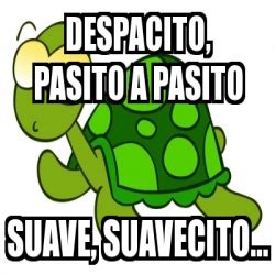 Meme Personalizado DESPACITO PASITO A PASITO SUAVE SUAVECITO