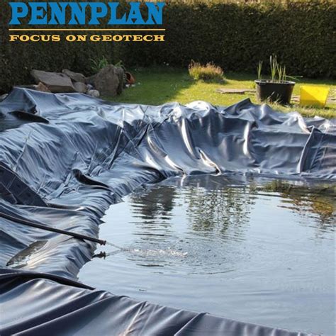 EPDM Membrane Rubber Waterproof Farm Pond Pool Liner With Glue And Tape